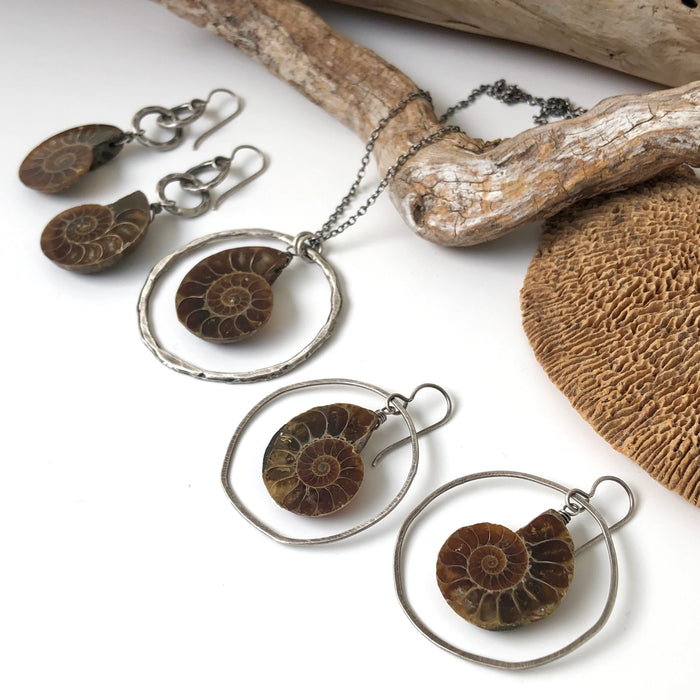 № 197 Fossilized Ammonite