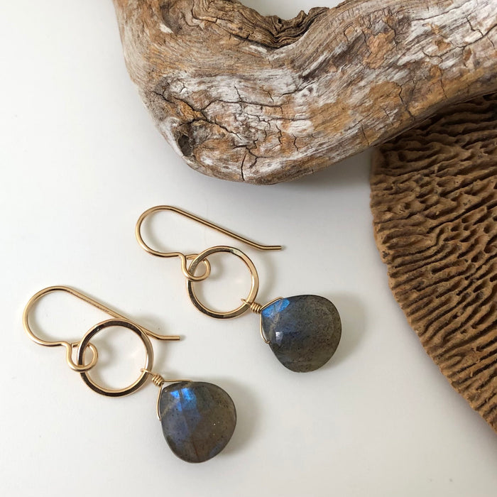 № 807 Gold-Filled & Labradorite