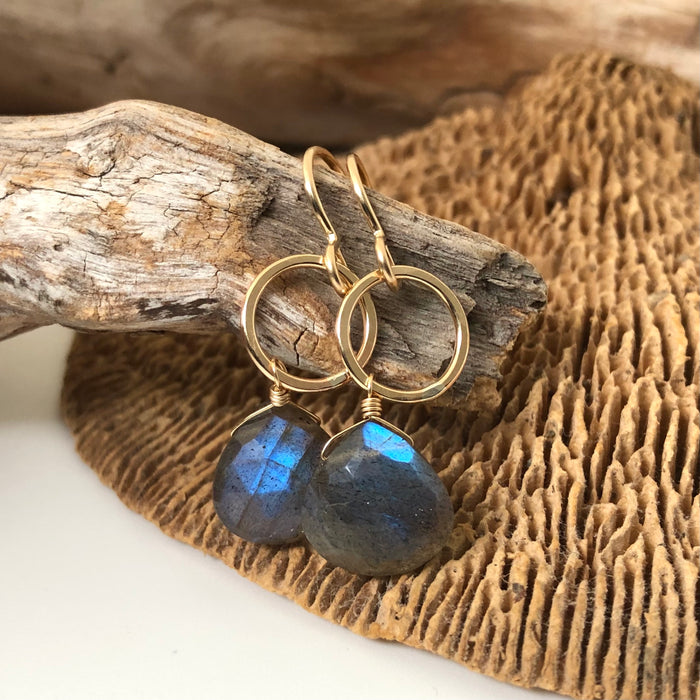 № 807 Gold-Filled & Labradorite