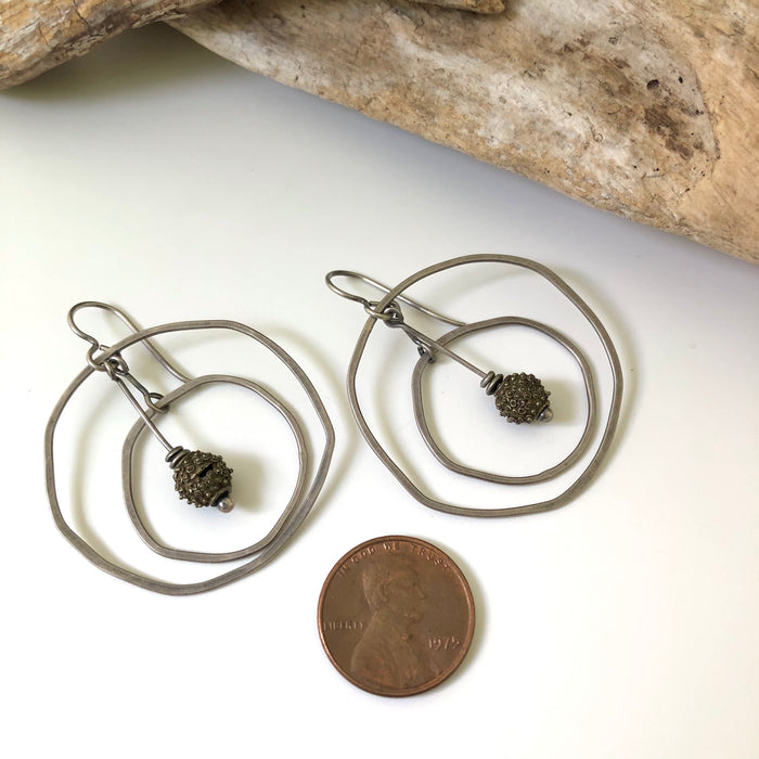 № 981 Sterling Silver & Antiqued Brass